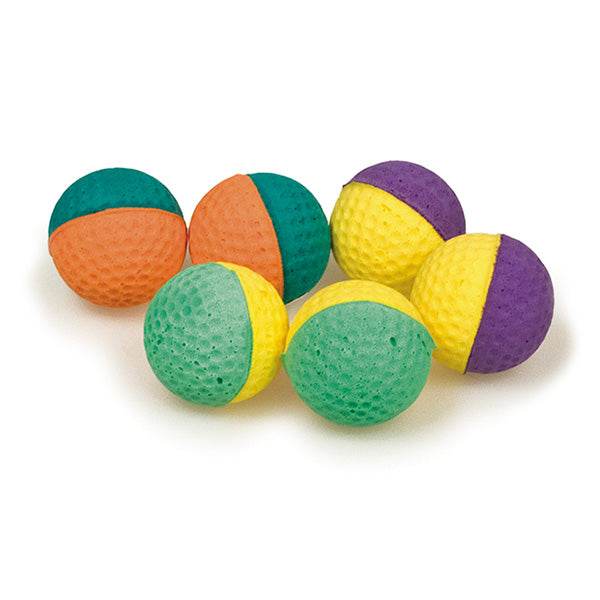 Colored foam balls - 100 units - Arquivet