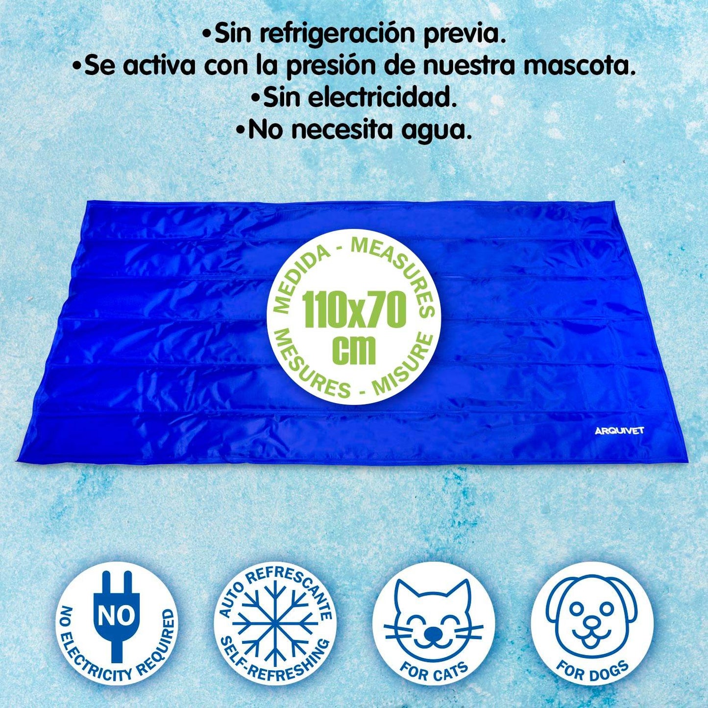 Alfombra refrescante para perros y gatos - Arquivet