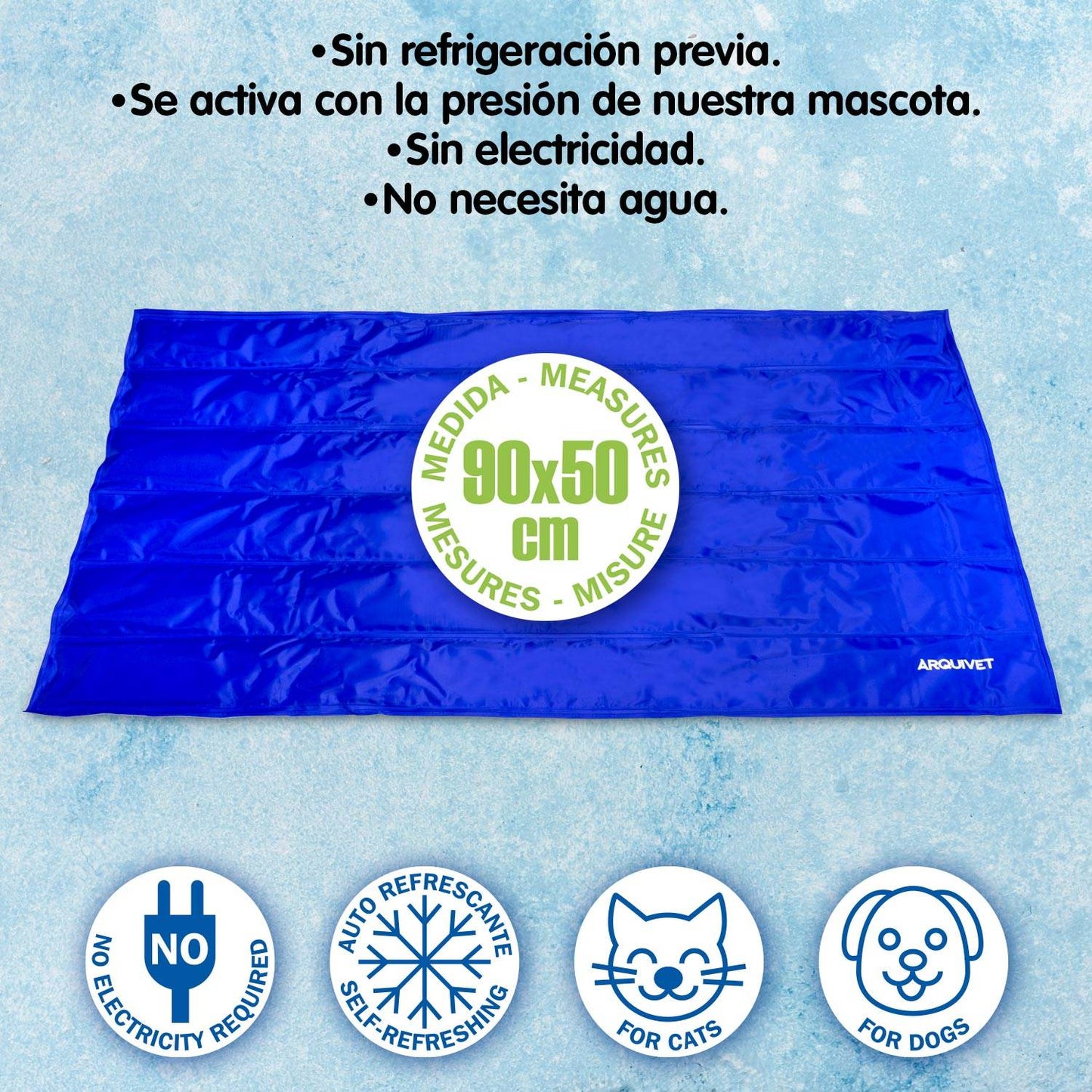 Alfombra refrescante para perros y gatos - Arquivet