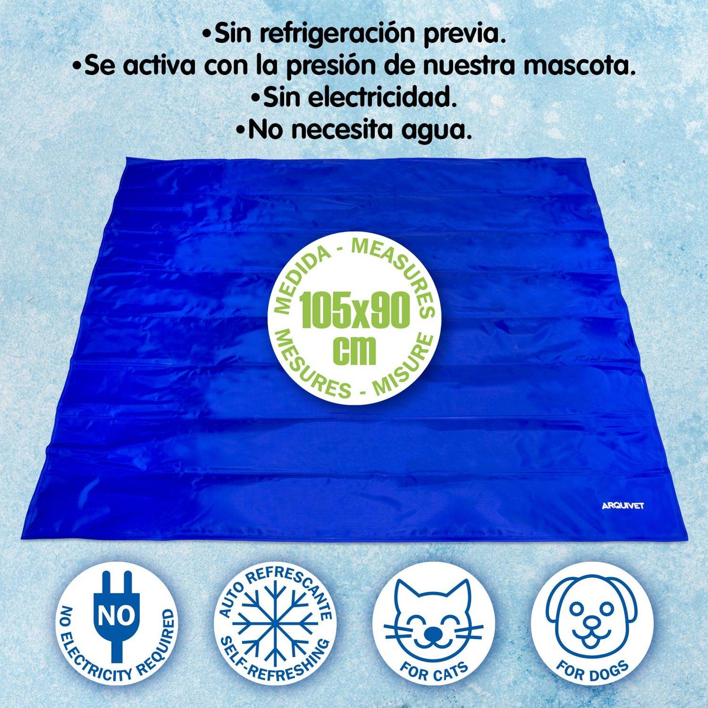 Alfombra refrescante para perros y gatos - Arquivet