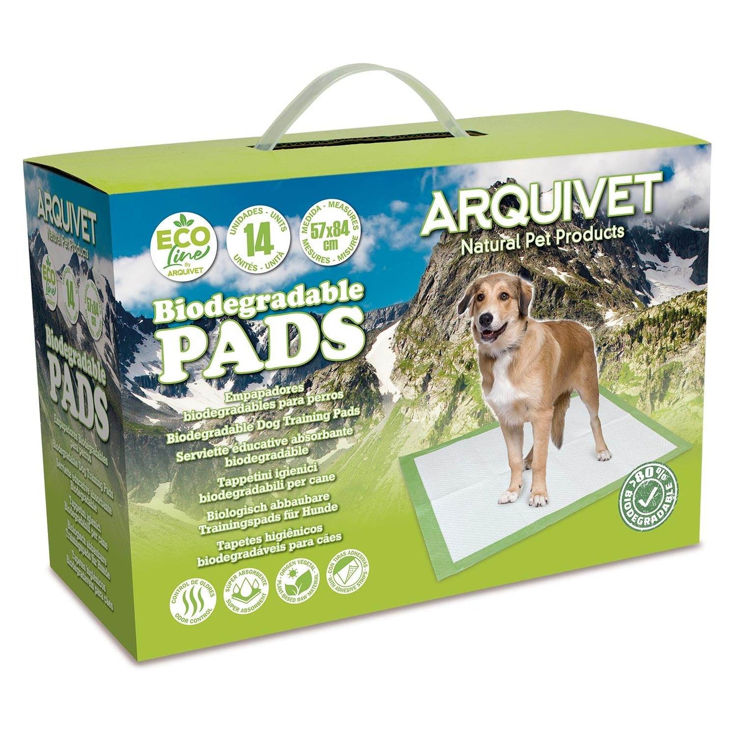 Pads biodegradables - Arquivet