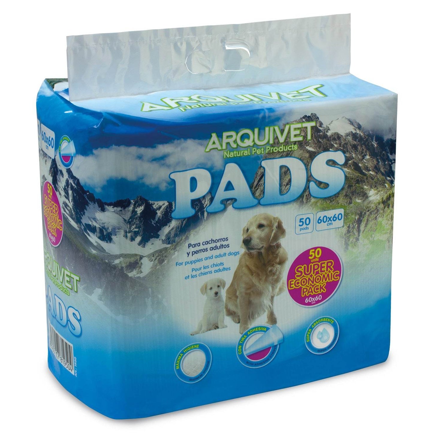Pads - Empapadores higiénicos 50 unid. - Arquivet