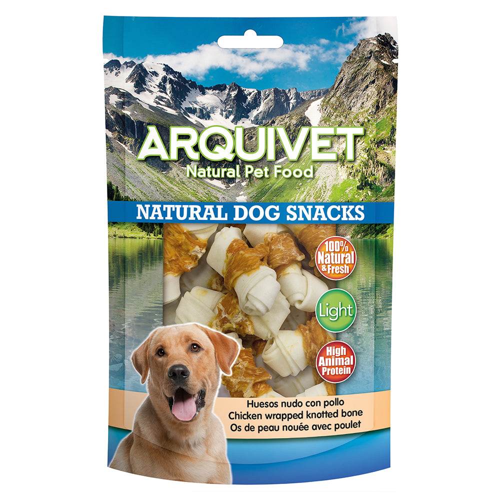 Huesitos nudo con pollo - Arquivet