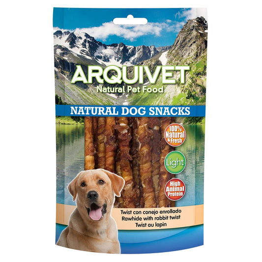 Coniglio arrotolato Twist - 13 cm - Arquivet