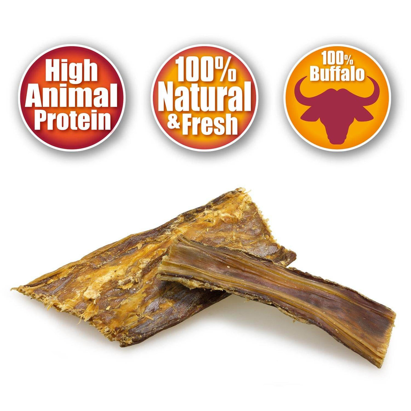 Buffalo Esophagus Bars - 12cm - 60g - 5 units - Arquivet