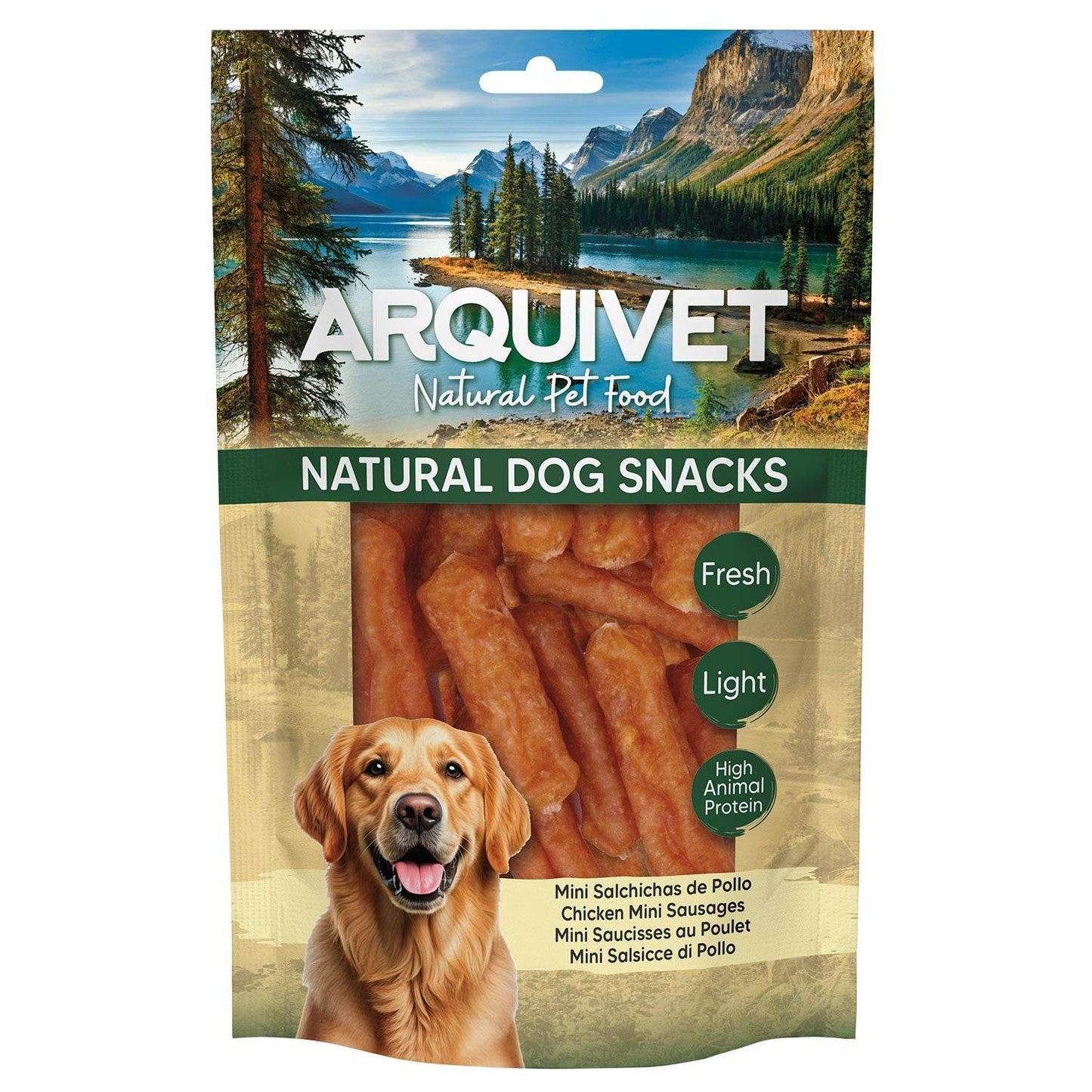 Mini chicken sausages - Arquivet