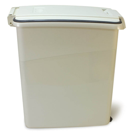 Hermetic container with wheels for feed - Arquivet