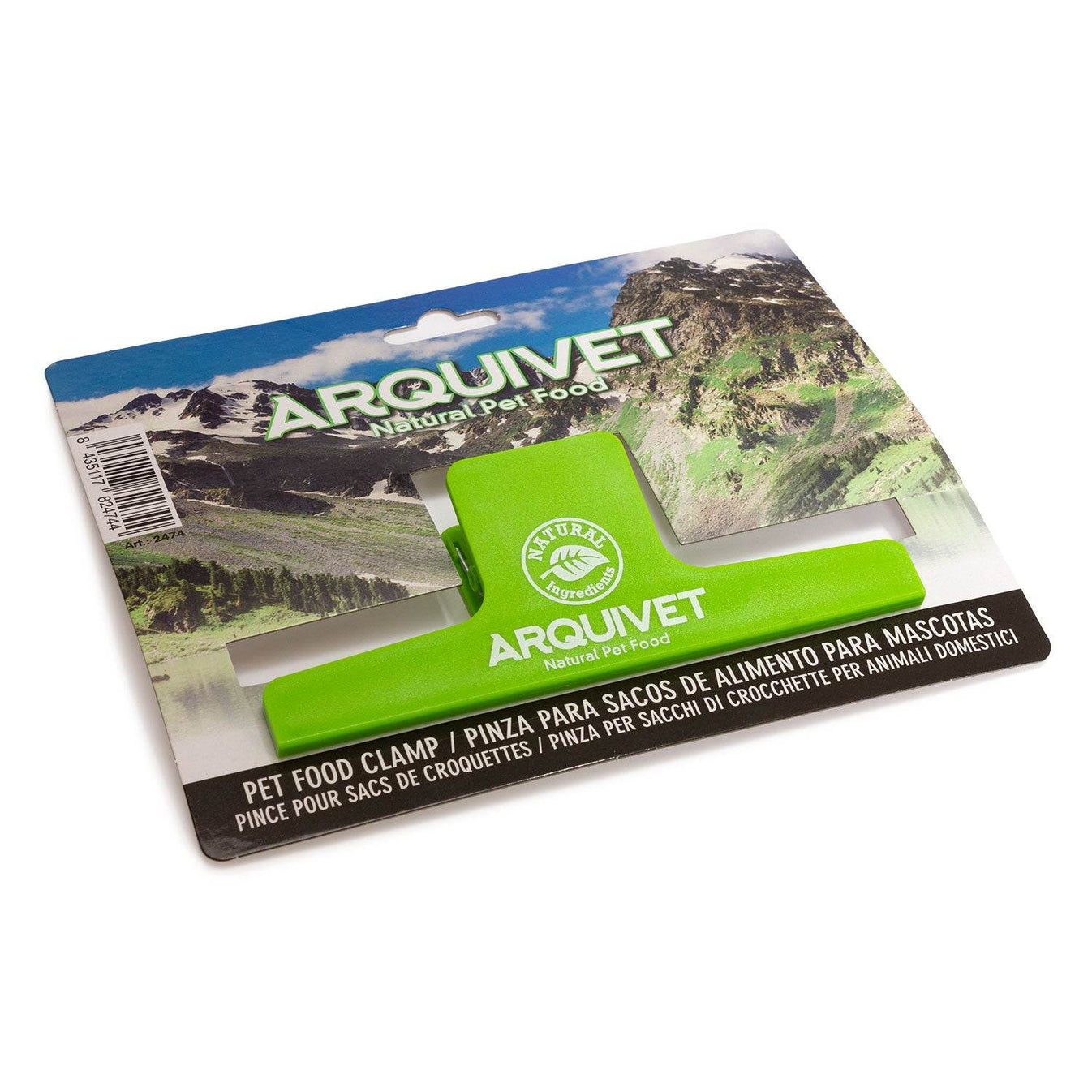 Clamp for open feed bags - Arquivet