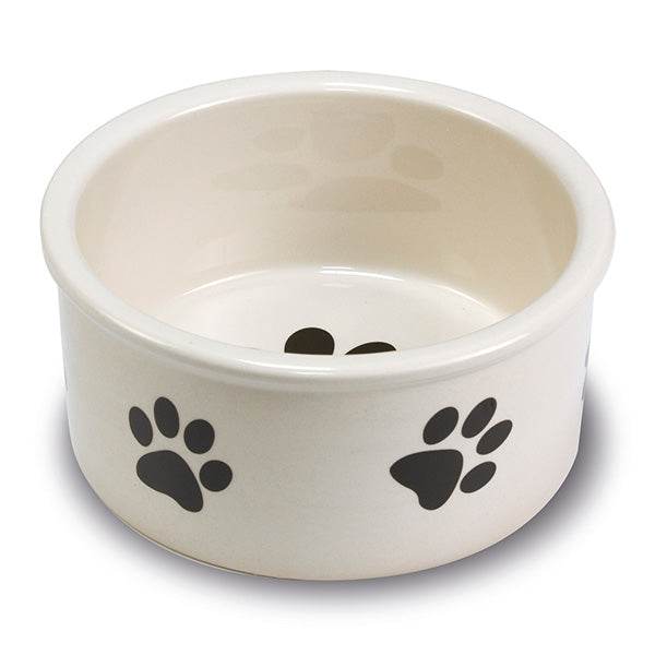 Ceramic feeder with footprints - Main Image