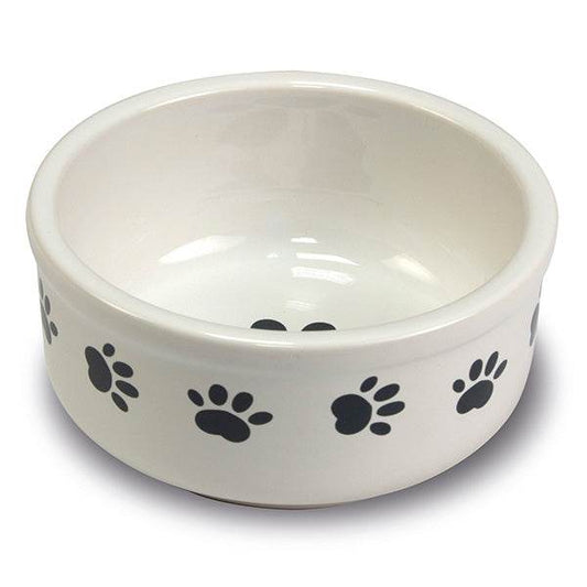 Ceramic feeder with footprints - Arquivet