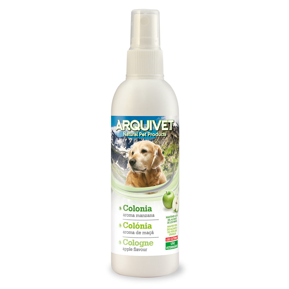 Agua de colonia aroma a manzana - 125 ml.