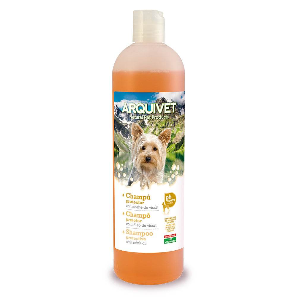 Champú protector con aceite de visón - Arquivet