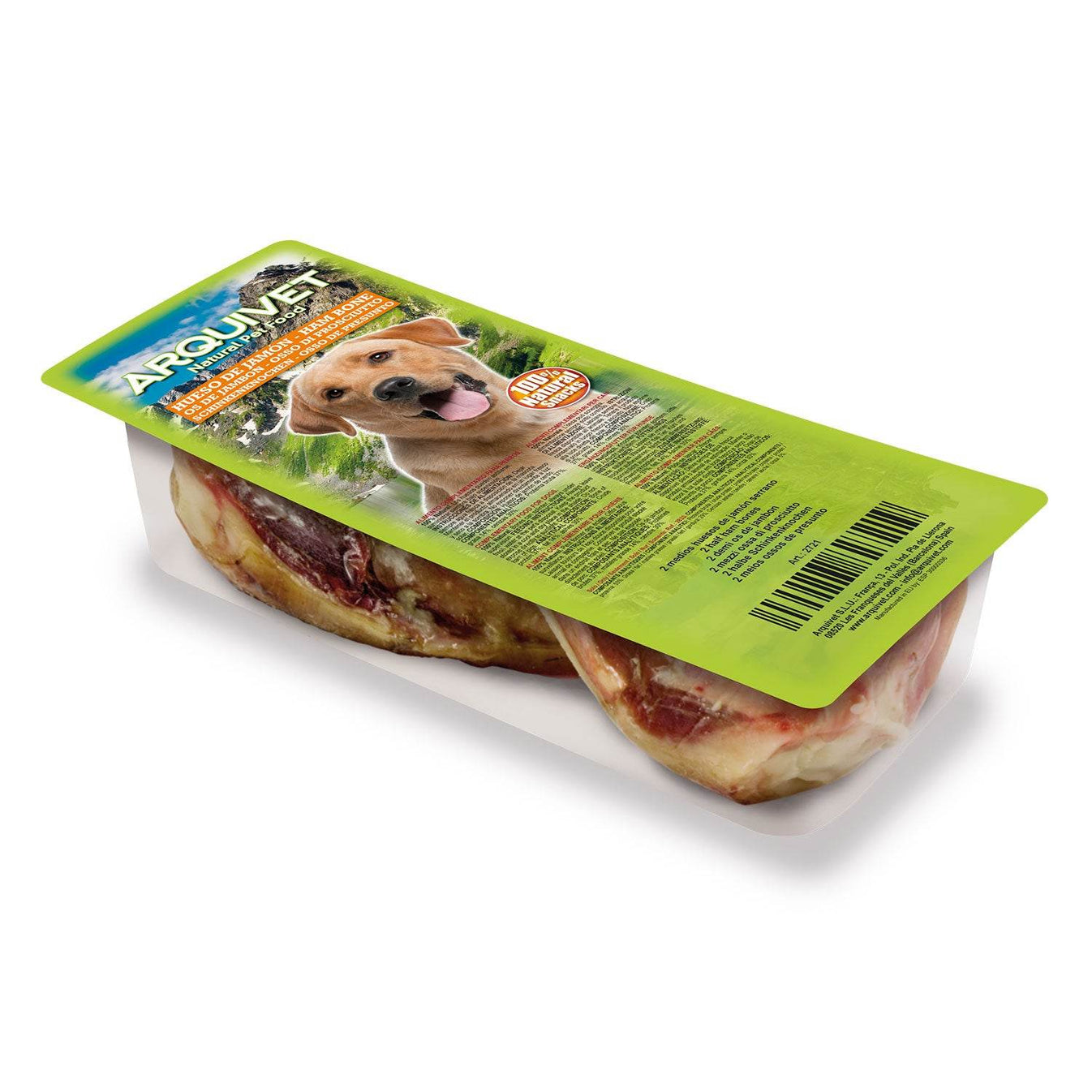 2 medios huesos de jamón serrano - Arquivet