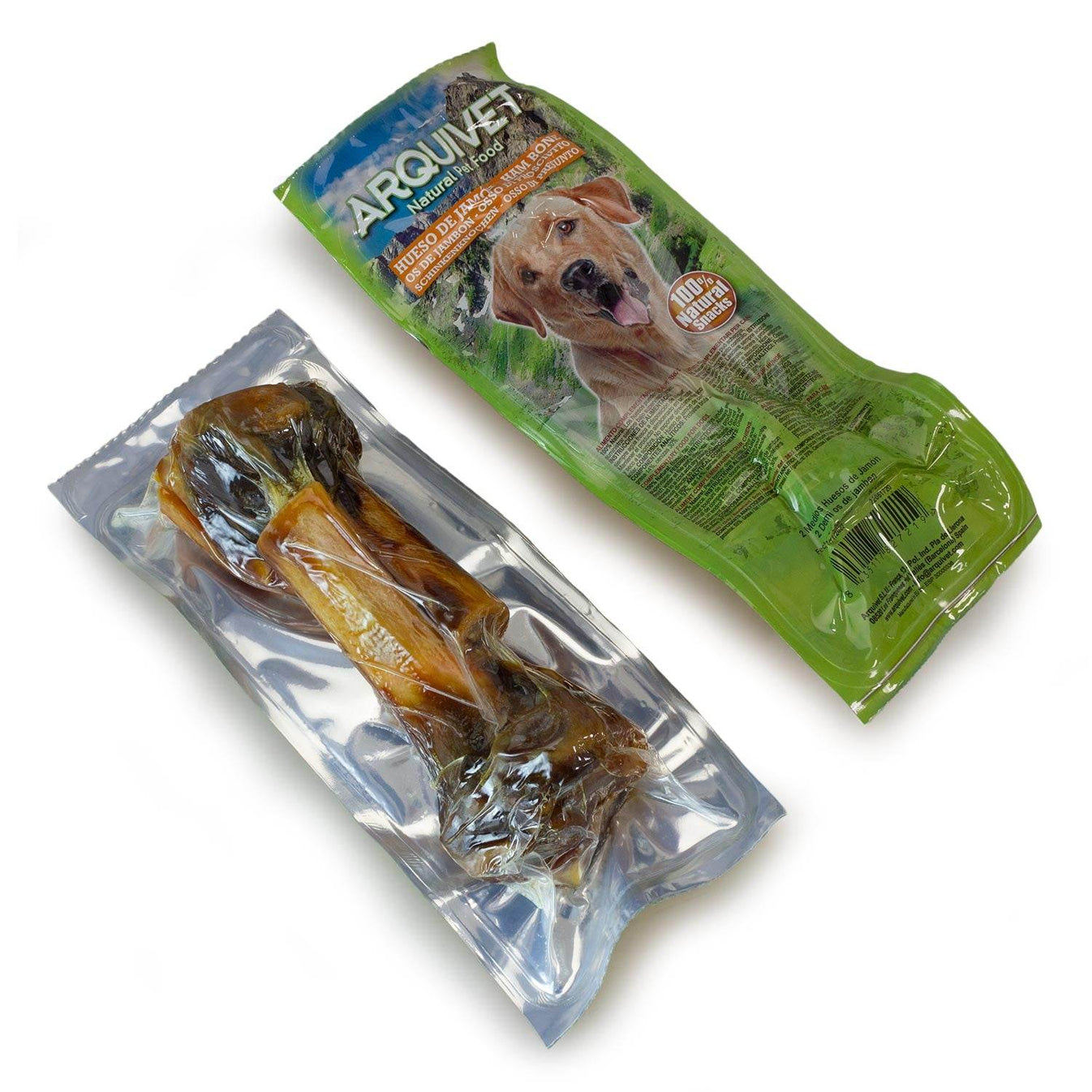 2 medios huesos de jamón serrano - Arquivet