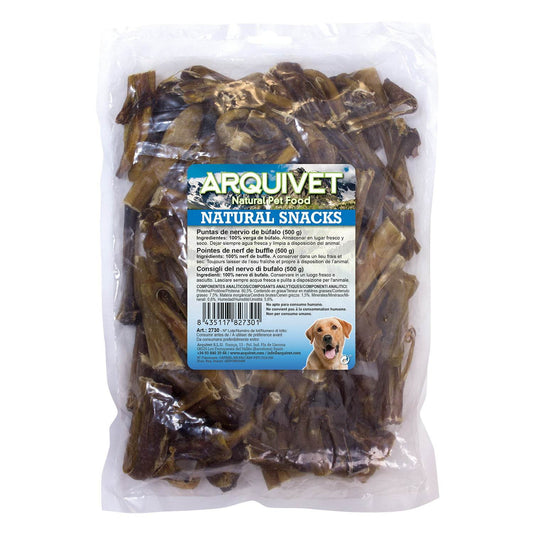Punte di nervi di bufalo (busta da 500 g) - Arquivet