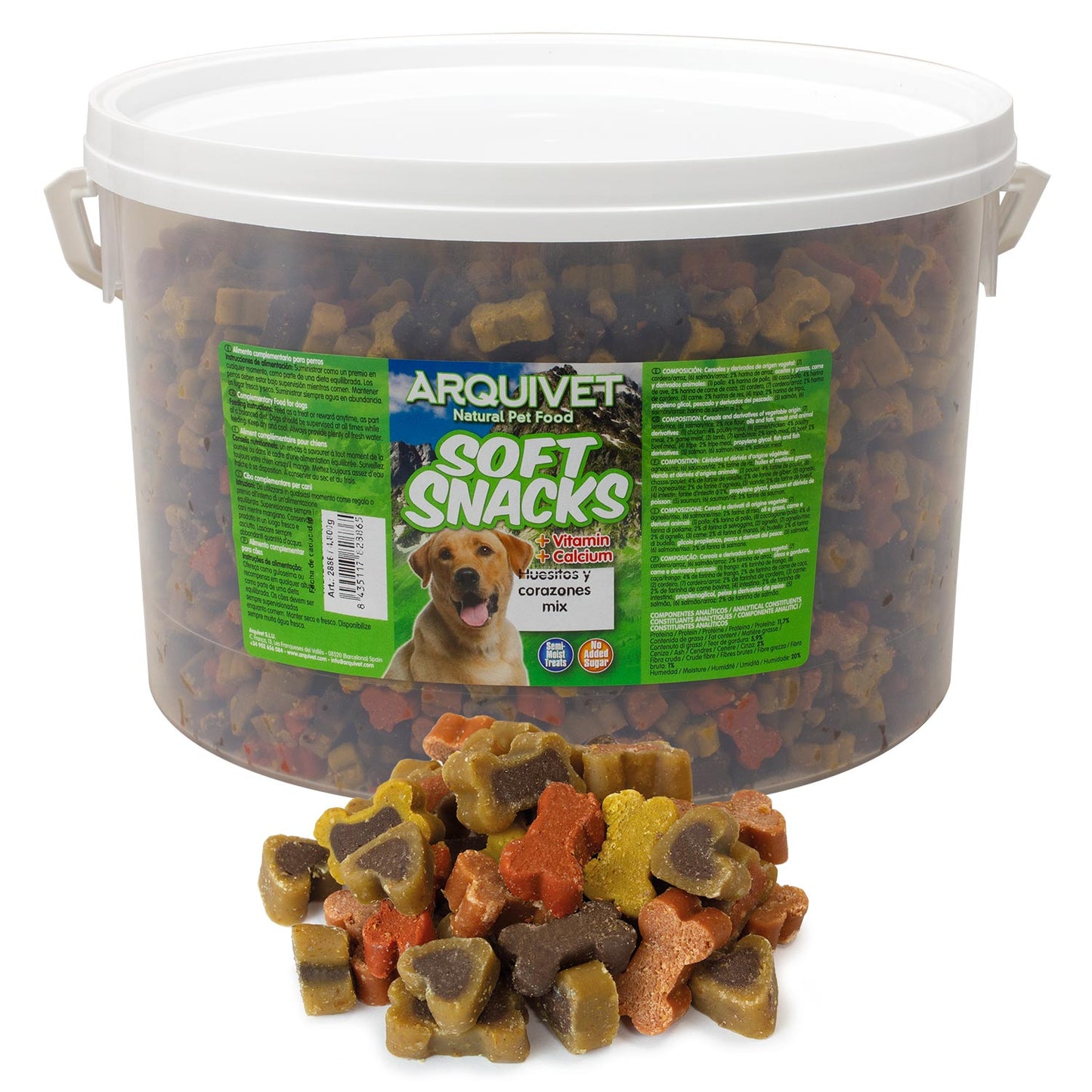 Bones and Hearts Mix - Soft Snacks