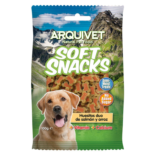 Salmon and Rice Duo Bones - Soft Snacks