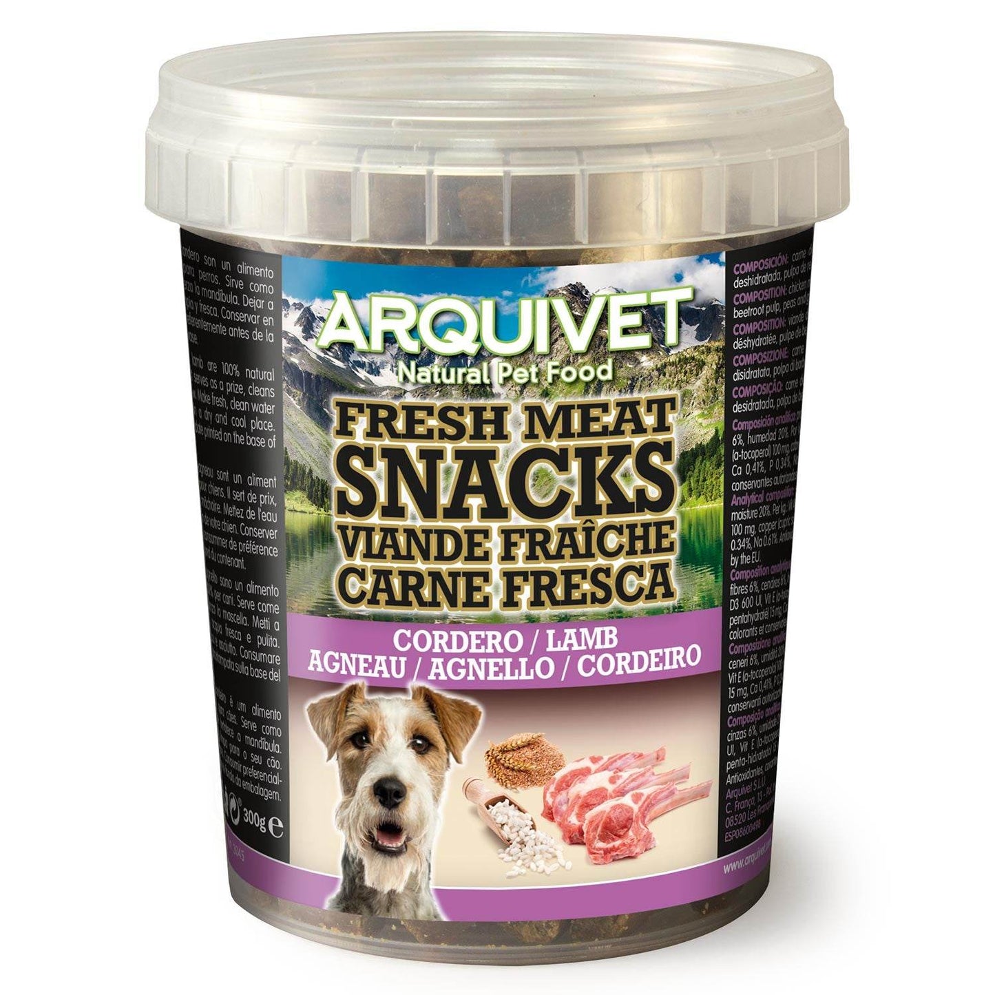 Snack di agnello semi-umidi - Arquivet