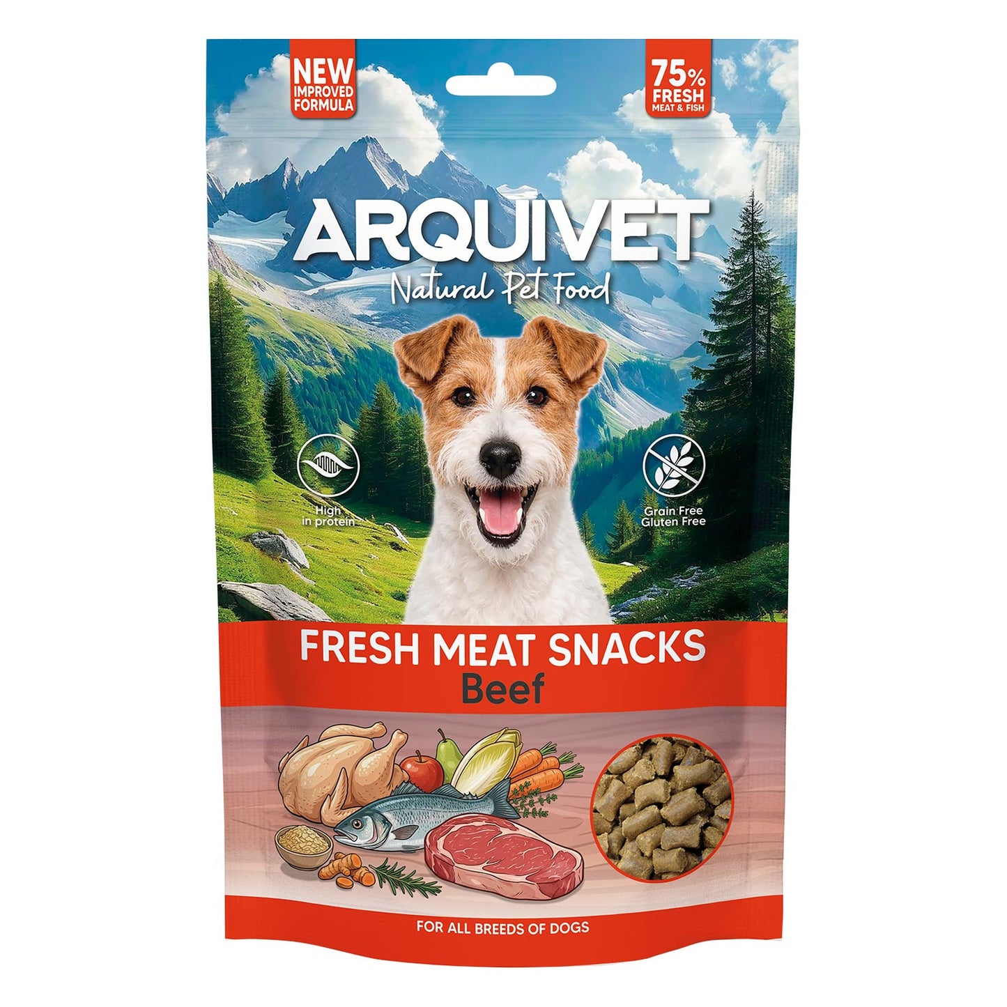 Snacks semihúmedos de ternera - Fresh Meat Snacks