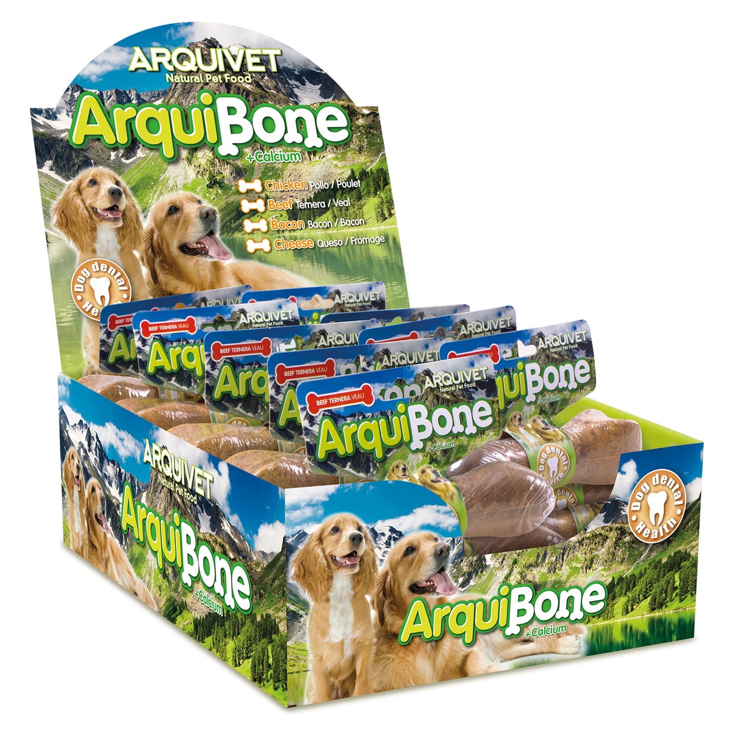 Cheese-flavored bone - ArquiBone