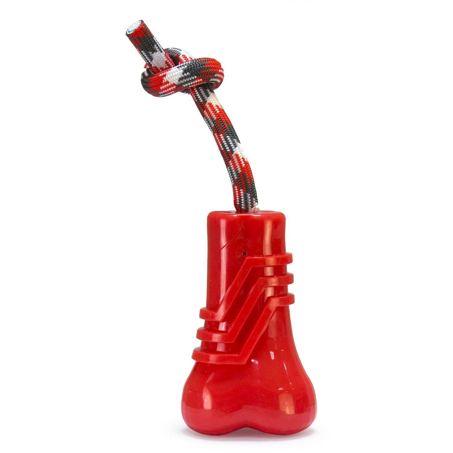 Hueso rojo con sonido y cuerda - Arquivet