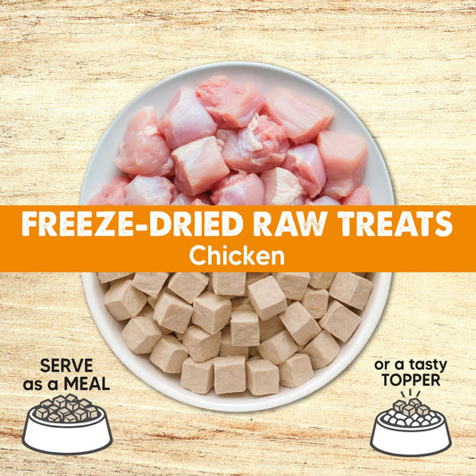 Freeze-Dried Raw Treats - Cubos de frango