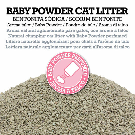 Litière pour chat au talc et à la bentonite - Arquivet