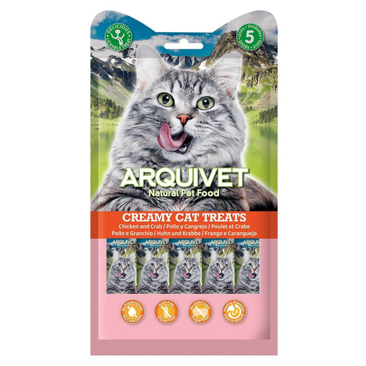 Snack crémeux au poulet et au crabe - Arquivet