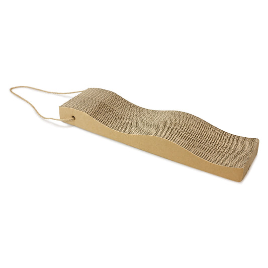 Grattoir en carton "Ola" - 46 x 12 x 5 cm