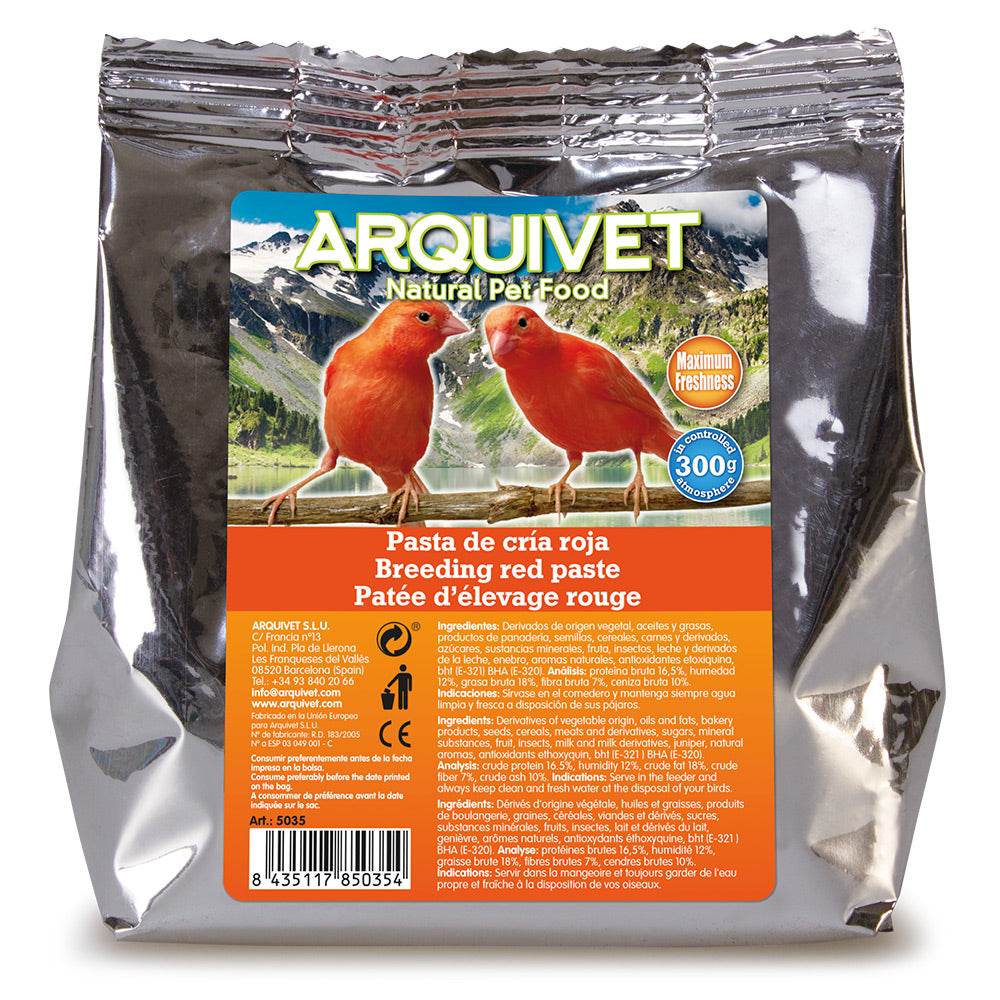 Pasta de cria roja - Arquivet