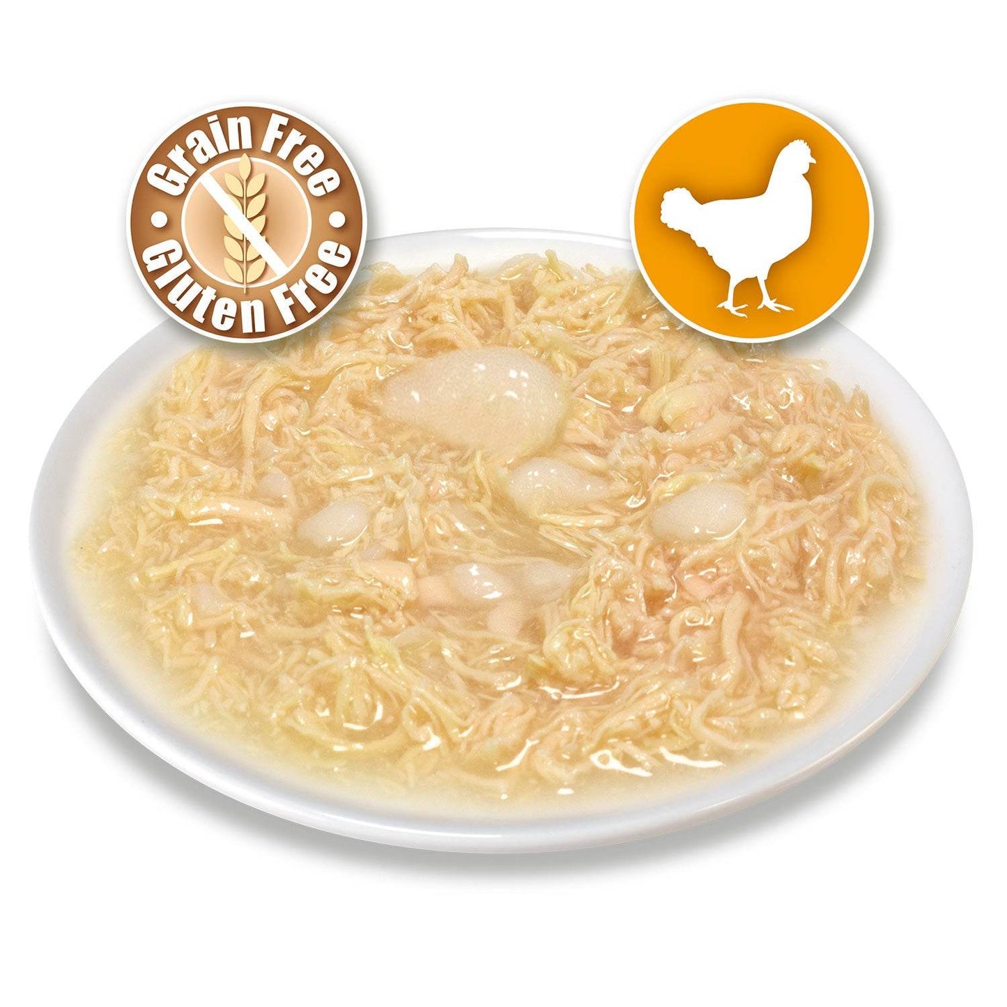 Pollo en salsa con Palito de Cangrejo 80gr. - Arquivet