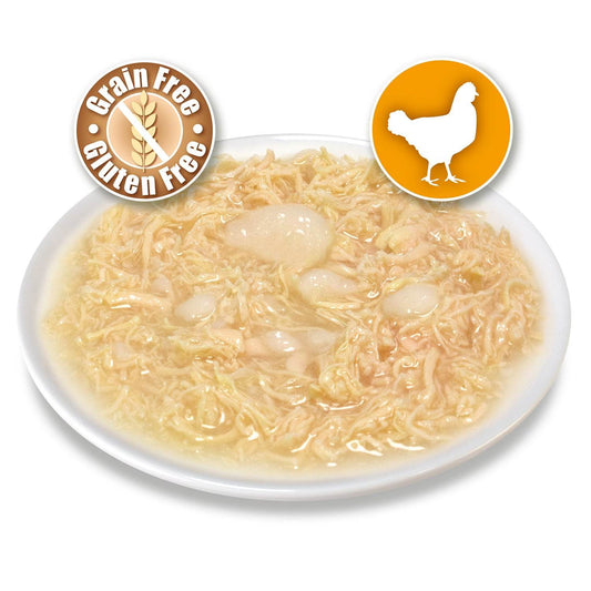 Poulet en sauce aux bâtonnets de crabe 80g - Arquivet