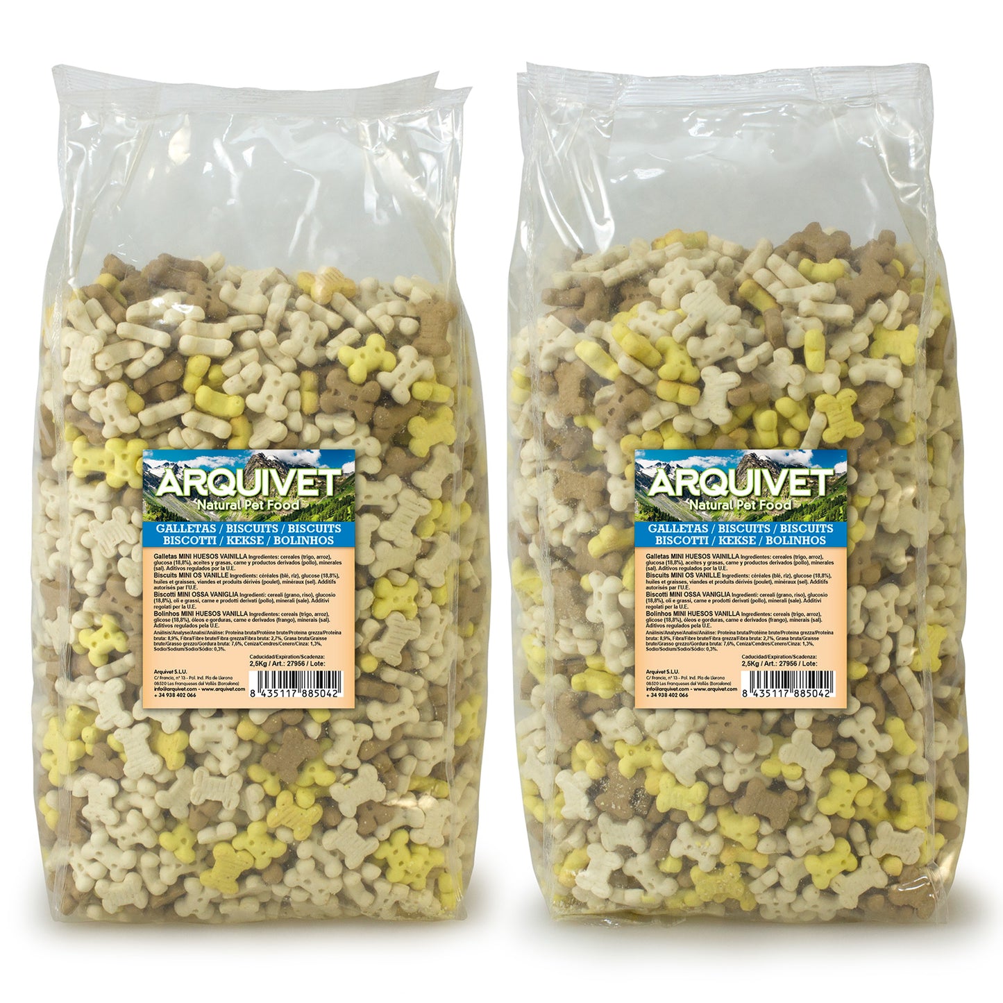 Galletas "Mini huesos de Vainilla"