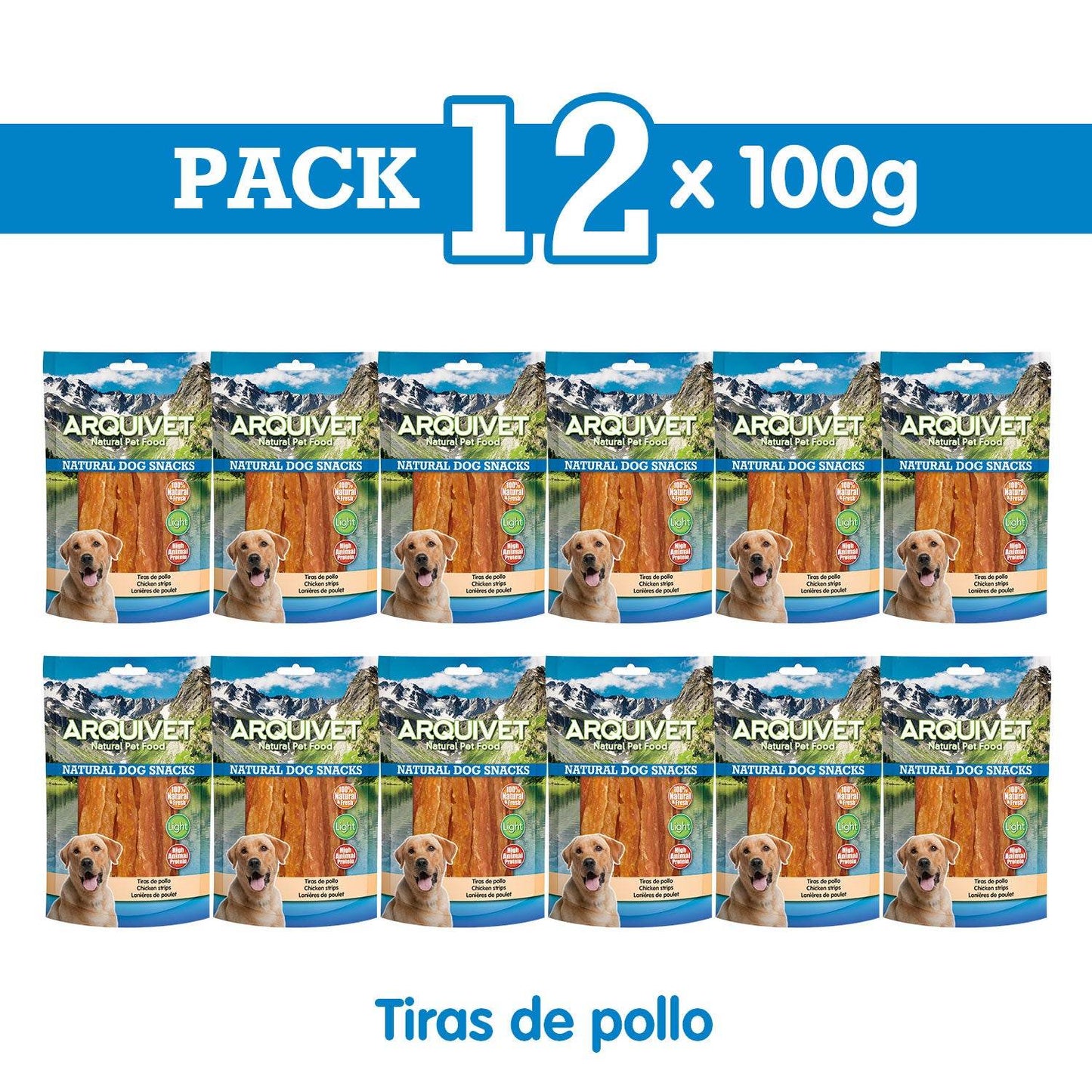 Tiras de pollo - Arquivet