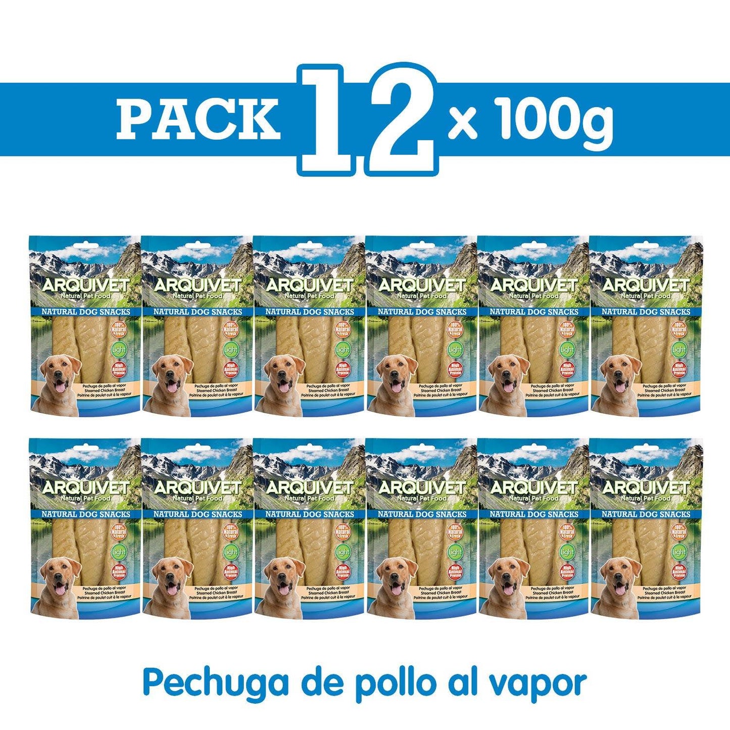 Pechuga de pollo al vapor - Arquivet