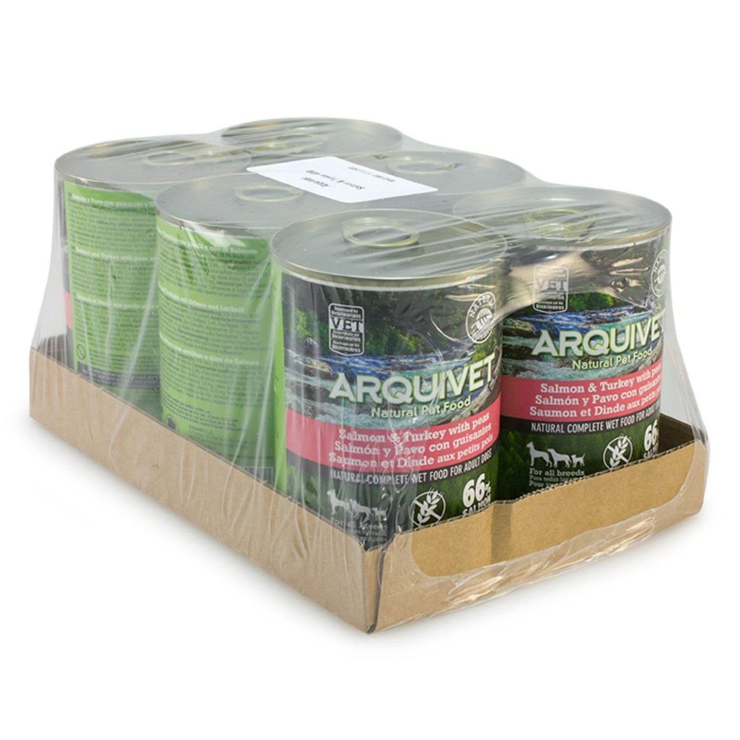 Paté 400g ADULT Salmon y Pavo - Arquivet
