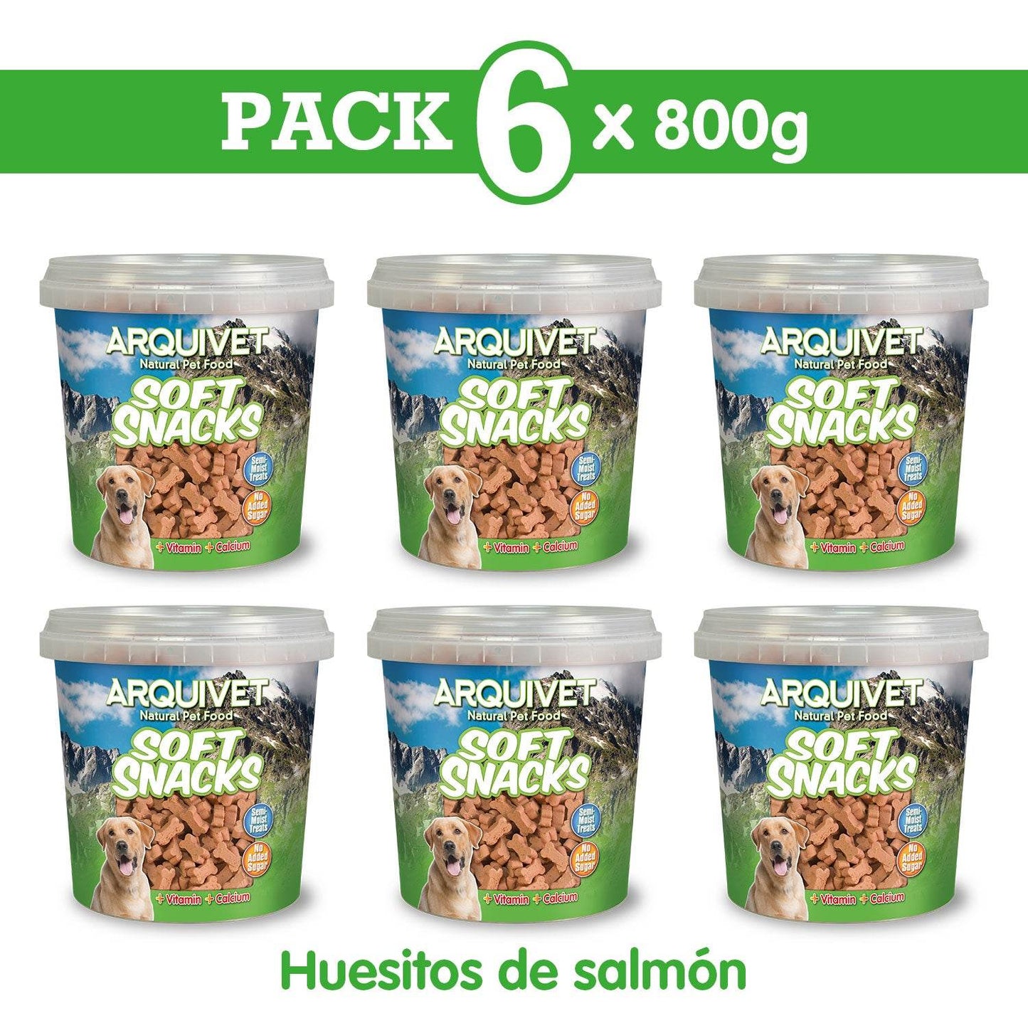 Soft Snacks - Huesitos de salmon - Arquivet