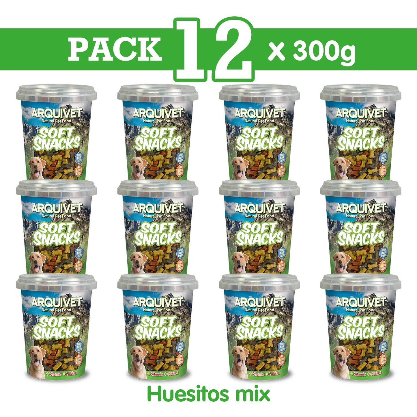 Soft Snacks - Huesitos mix de sabores - Arquivet