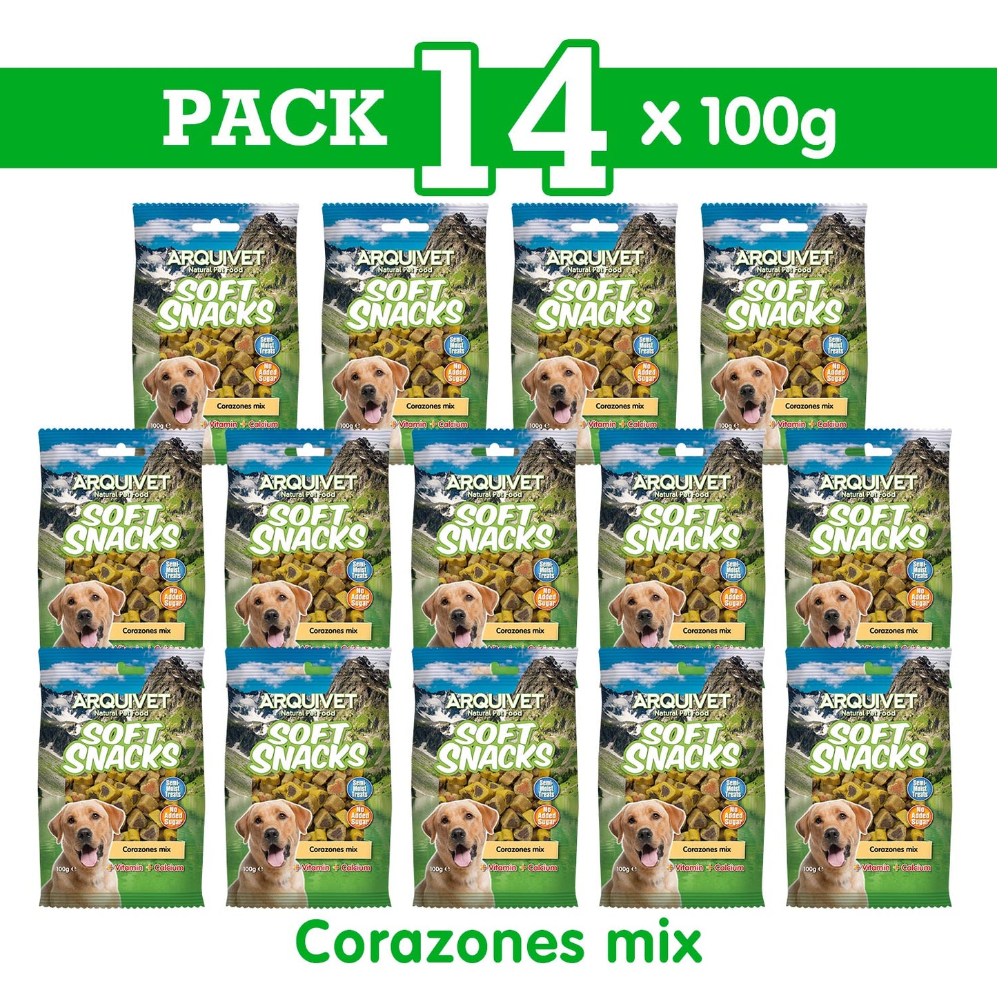 Hearts Mix - Soft Snacks