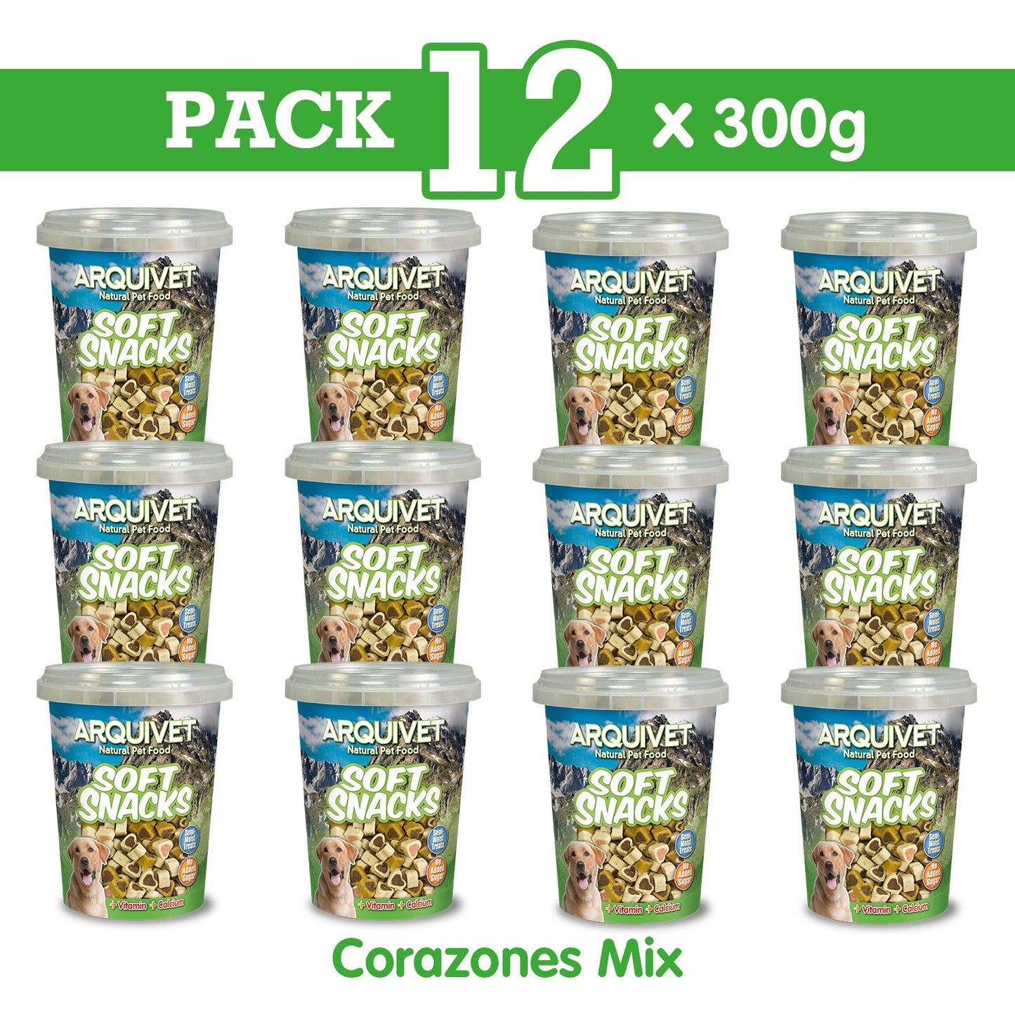 Hearts Mix - Soft Snacks