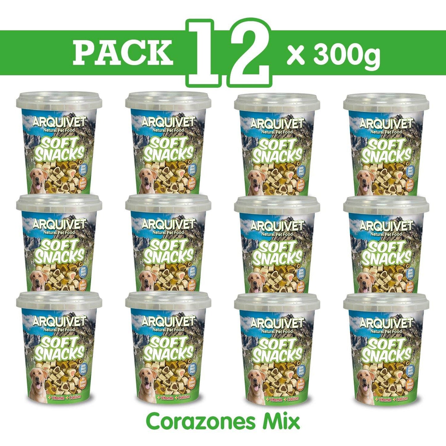 Soft Snacks - Corazones Mix - Arquivet
