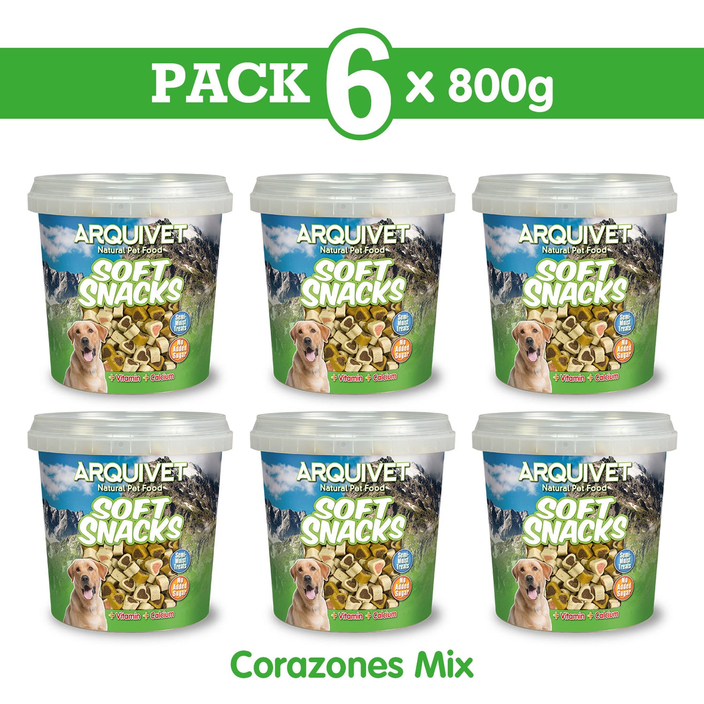 Hearts Mix - Soft Snacks