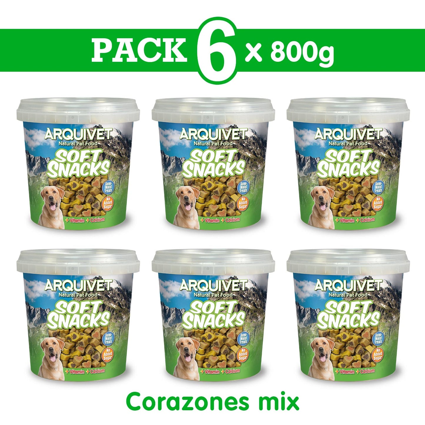 Hearts Mix - Soft Snacks