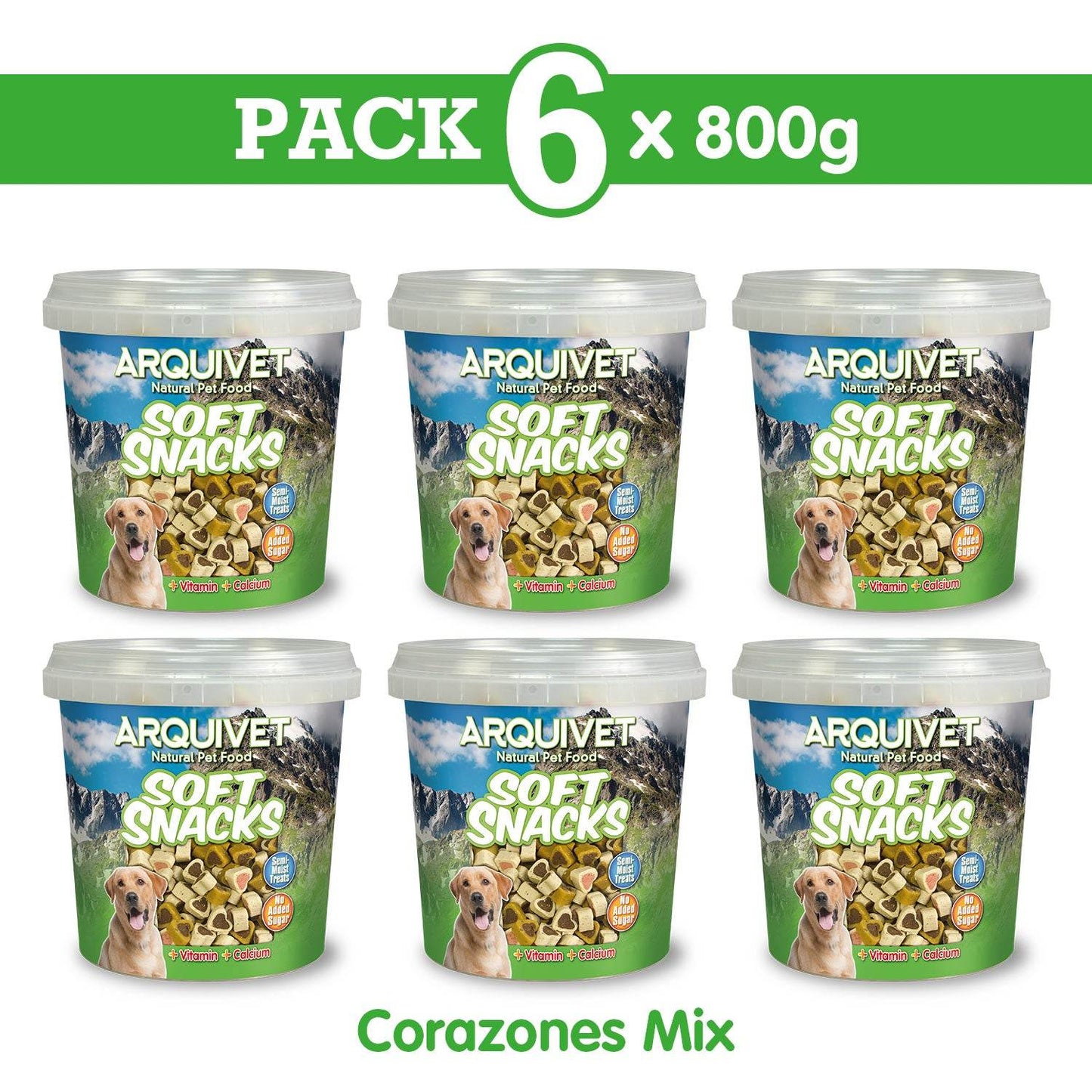 Soft Snacks - Corazones Mix - Arquivet
