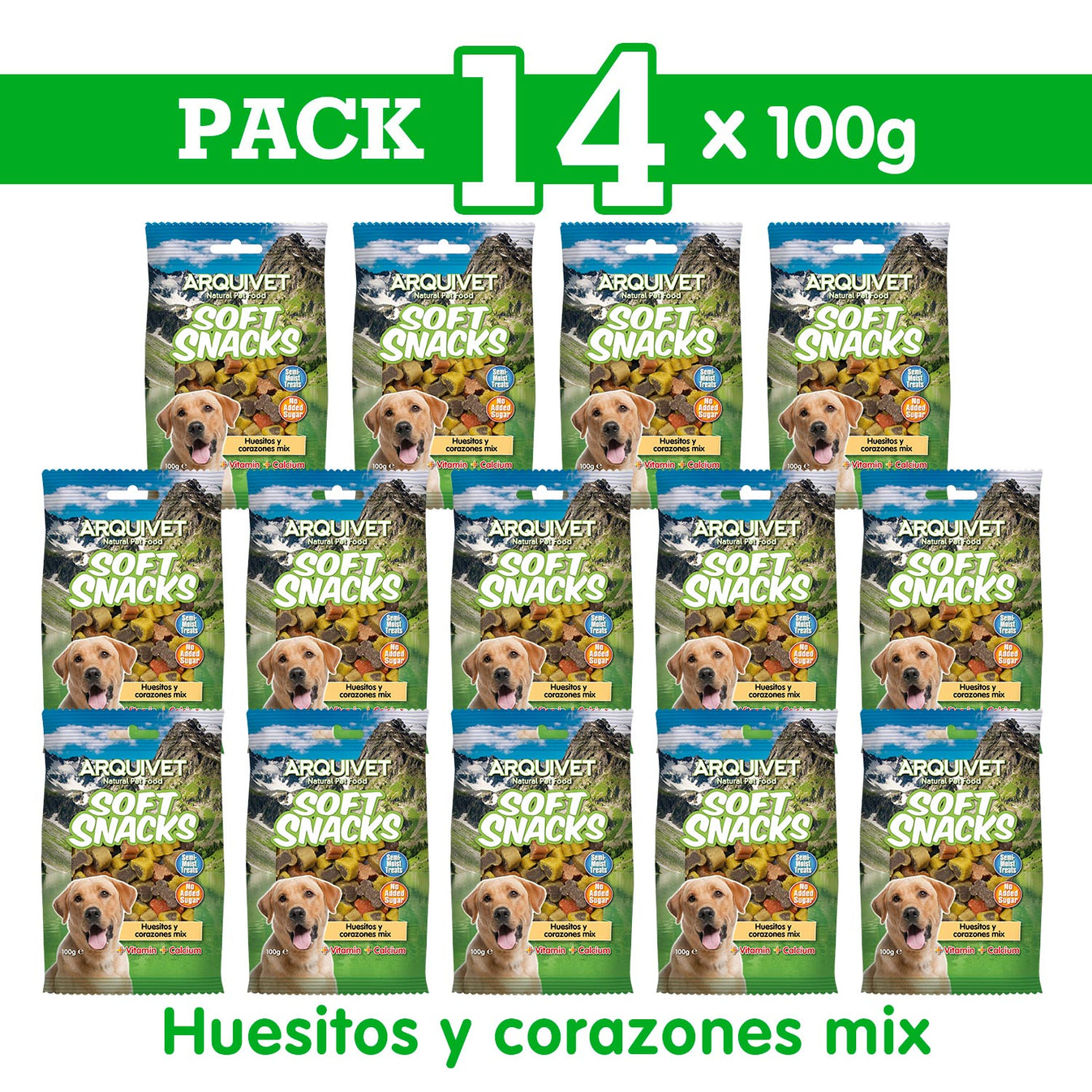 Bones and Hearts Mix - Soft Snacks