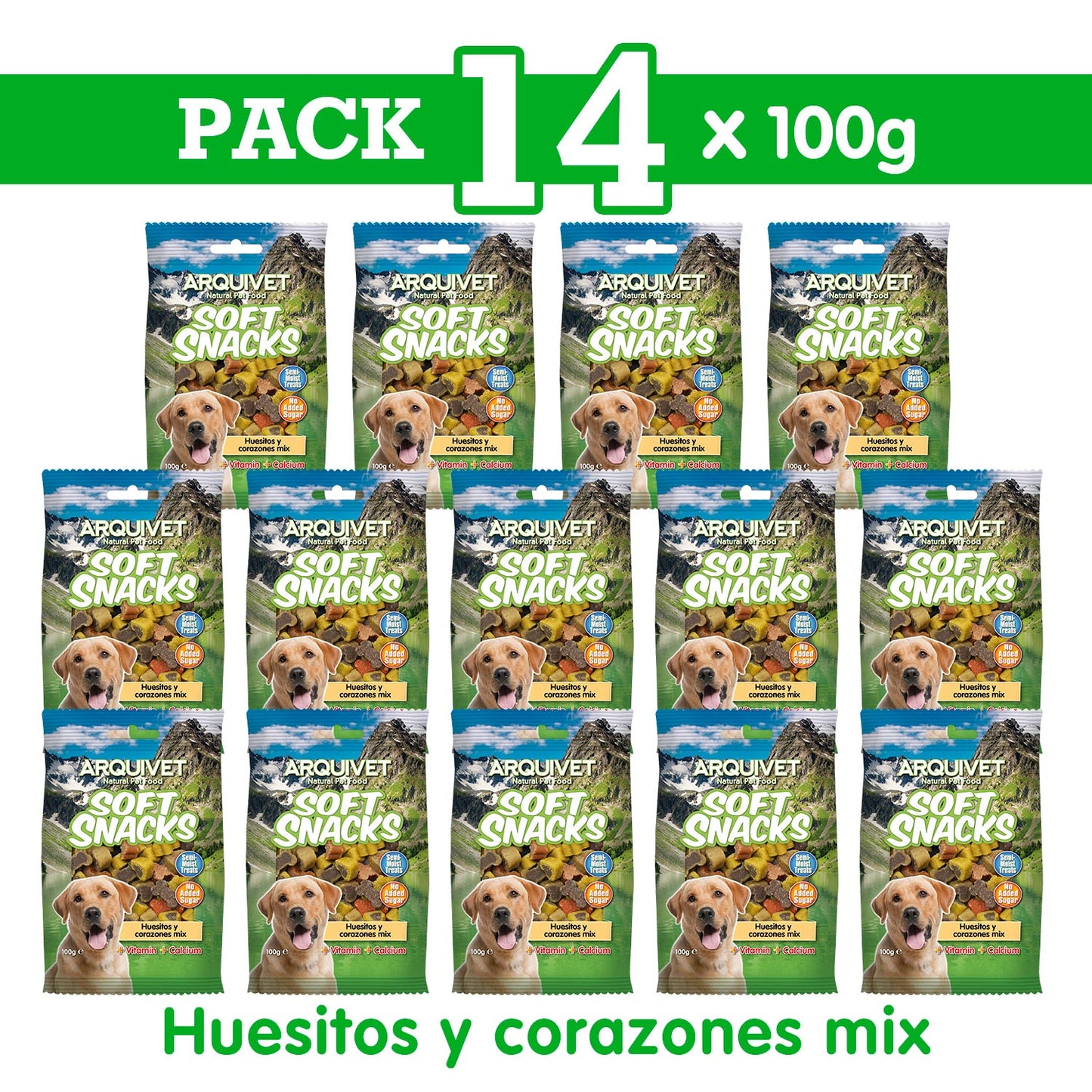 Bones and Hearts Mix - Soft Snacks