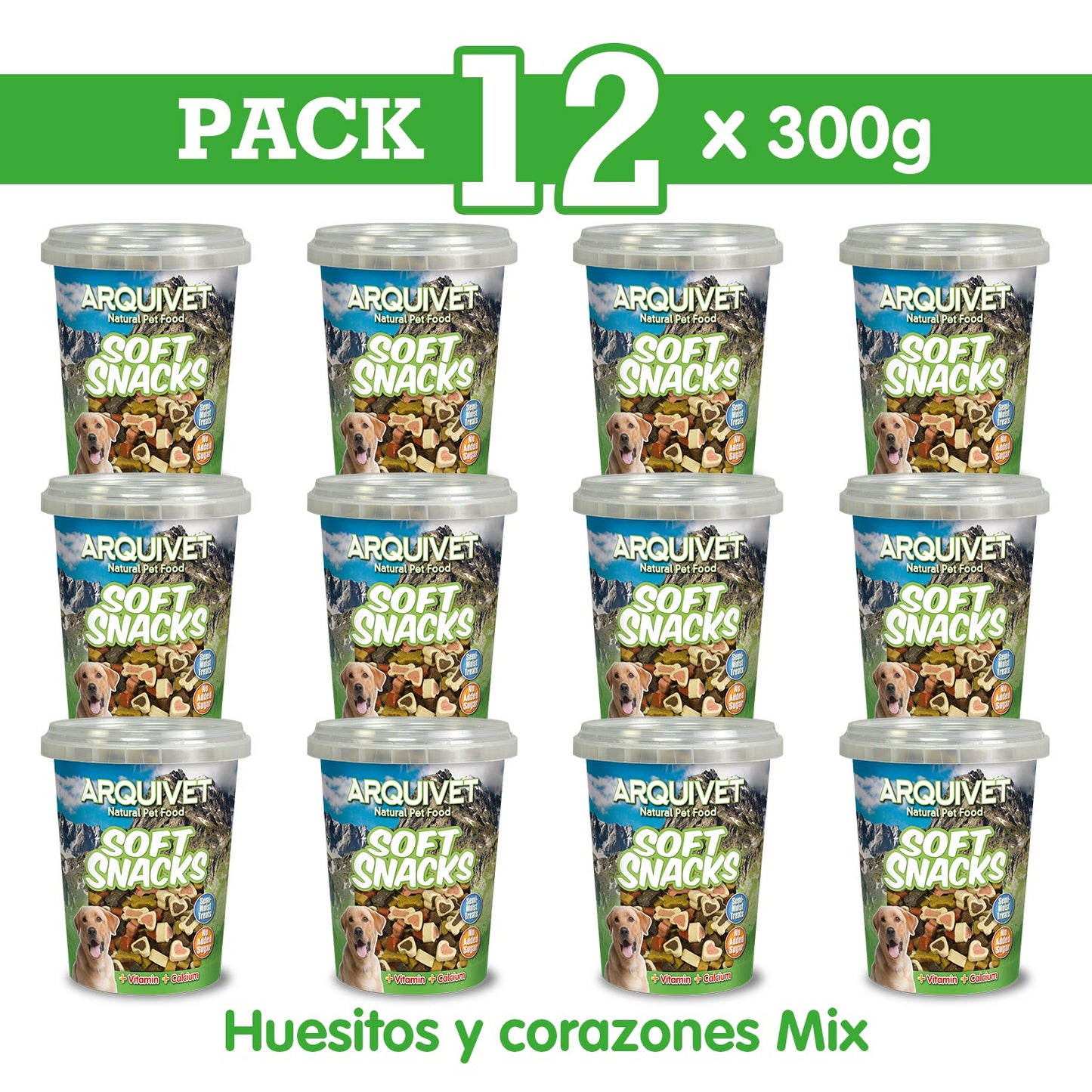 Bones and Hearts Mix - Soft Snacks