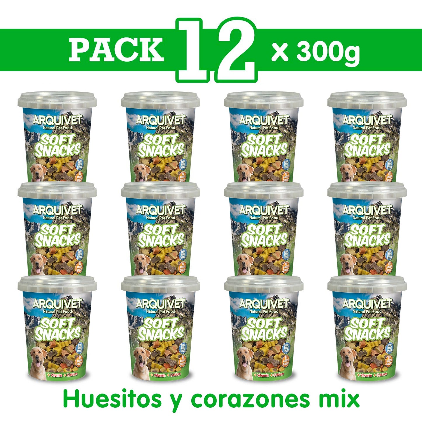 Bones and Hearts Mix - Soft Snacks