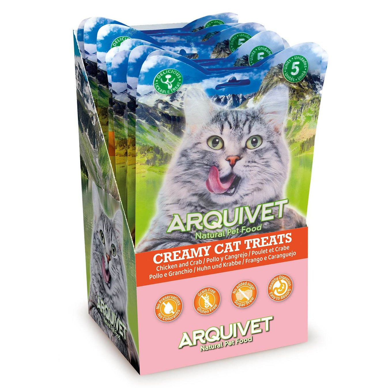 Snack crémeux au poulet et au crabe - Arquivet
