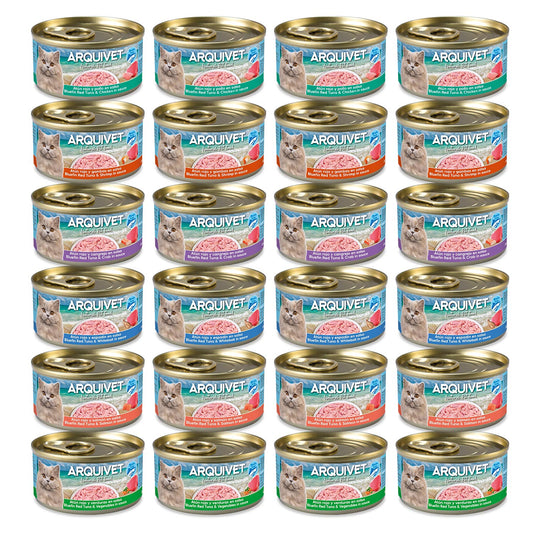 Thon rouge en sauce - Assortiment (6 saveurs)